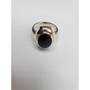 Boma sterling silver onyx ring